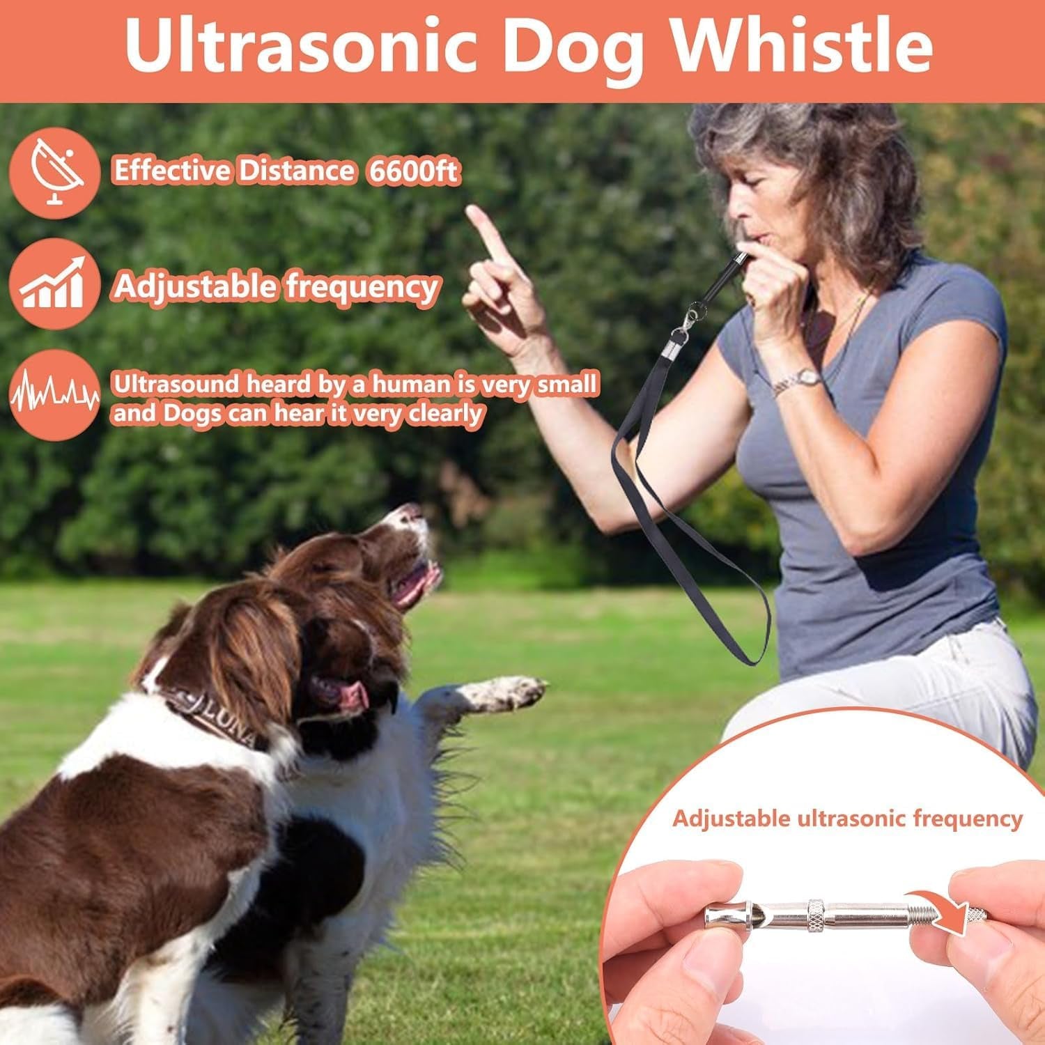 Dog Training Kit - Treat Pouch, Pet Training Fanny Pack, 2 Puppy Training Clickers, Ultrasonic Silent Whistle, 2-In-1 Whistle Clicker, Clicker Training Guide Booklet, Dog Poop Bag (Grey)