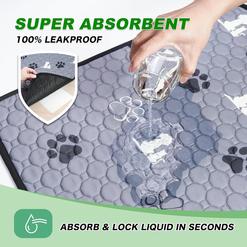 4 Washable Pee Pads for Dogs