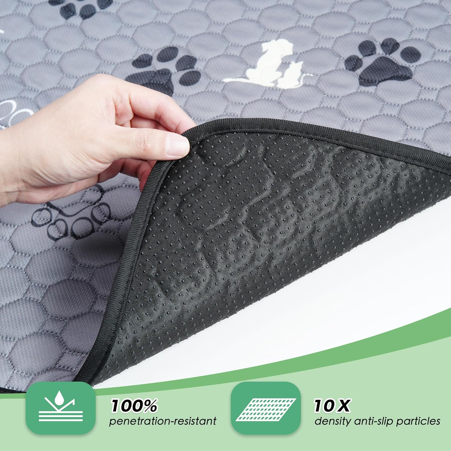 4 Washable Pee Pads for Dogs