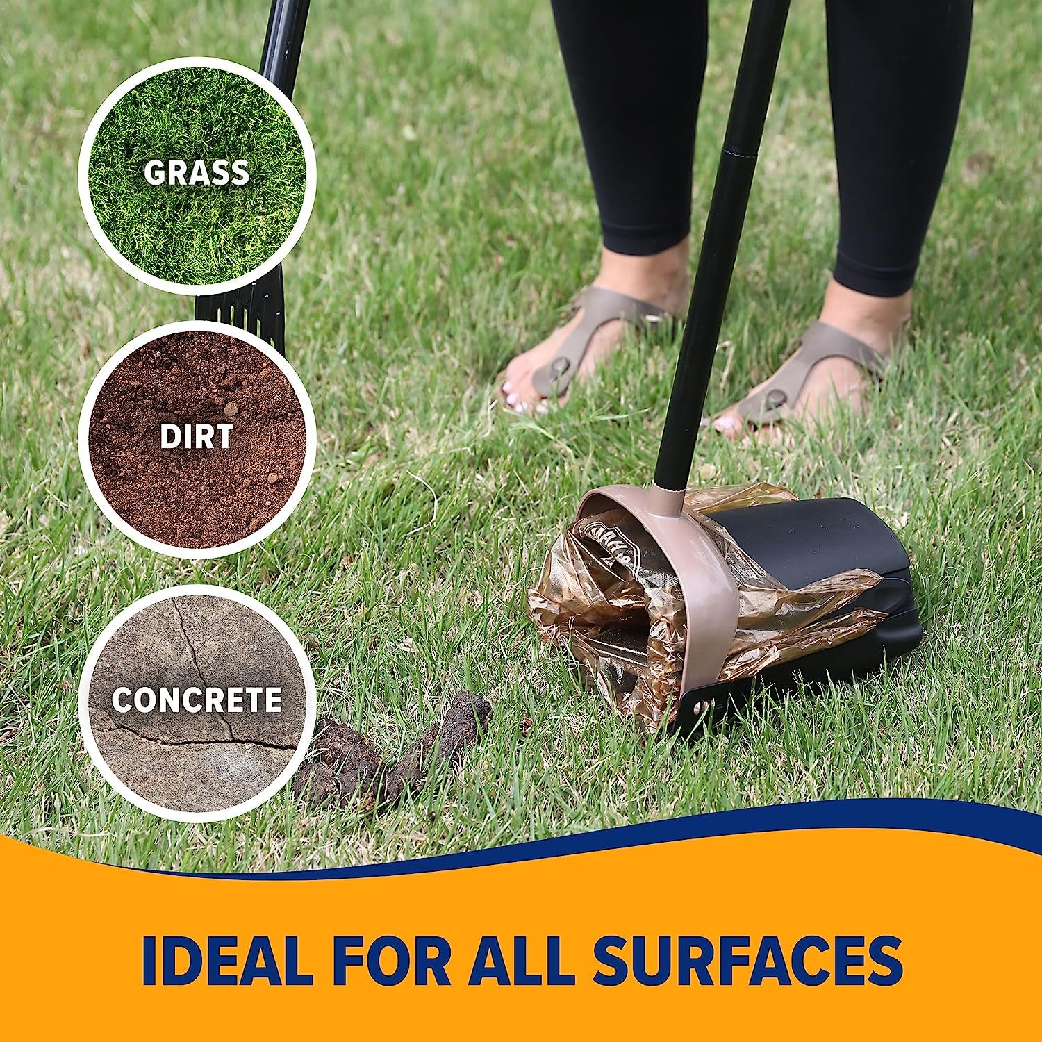 Swivel Bin & Rake Pooper Scooper